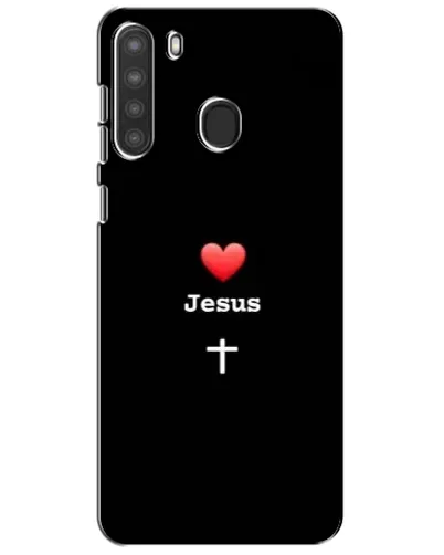 Чехол для Samsung Galaxy A21 (A215) с картинкой «Сердце - Jesus» Чехол для Samsung Galaxy A21 (A215) с картинкой «Сердце - Jesus»
