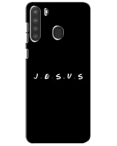 Чехол для Samsung Galaxy A21 (A215) с картинкой «Точки веры J.E.S.U.S.» Чехол для Samsung Galaxy A21 (A215) с картинкой «Точки веры J.E.S.U.S.»
