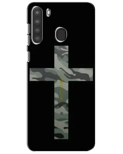 Чехол для Samsung Galaxy A21 (A215) с картинкой «Милитари Крест» Чехол для Samsung Galaxy A21 (A215) с картинкой «Милитари Крест»