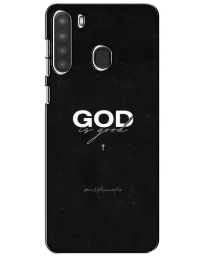 Чехол для Samsung Galaxy A21 (A215) с картинкой «GOD — Бог над всем» Чехол для Samsung Galaxy A21 (A215) с картинкой «GOD — Бог над всем»