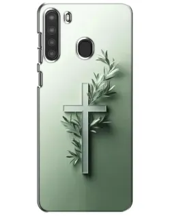 Чохол для Samsung Galaxy A21 (A215) з картинкою «Оливкова гілка»
