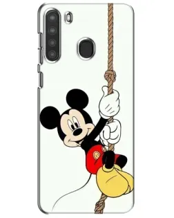 Чехол для Samsung Galaxy A21 (A215) с картинкой «Mickey на канате» Чехол для Samsung Galaxy A21 (A215) с картинкой «Mickey на канате»