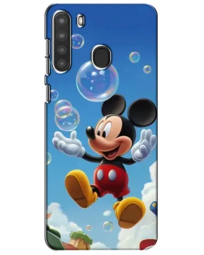 Чехол для Samsung Galaxy A21 (A215) с картинкой «Mickey и мыльные пузыри» Чехол для Samsung Galaxy A21 (A215) с картинкой «Mickey и мыльные пузыри»