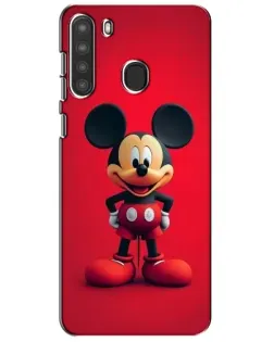 Чехол для Samsung Galaxy A21 (A215) с картинкой «Mickey в полный рост»