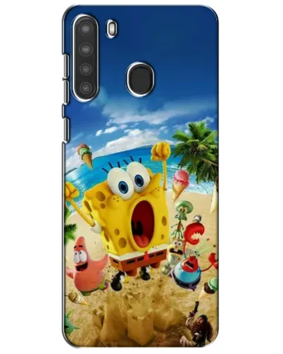 Чехол для Samsung Galaxy A21 (A215) с картинкой «Развлечения на пляже»