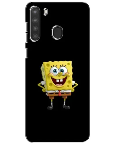 Чехол для Samsung Galaxy A21 (A215) с картинкой «Классический Губка Боб»