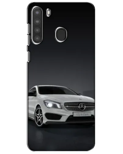 Чехол для Samsung Galaxy A21 (A215) с картинкой «Mercedes AMG GT Silver»