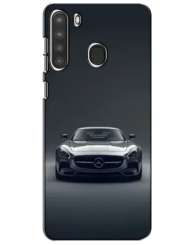 Чехол для Samsung Galaxy A21 (A215) с картинкой «Mercedes на черном»