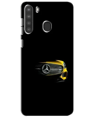 Чехол для Samsung Galaxy A21 (A215) с картинкой «Mercedes — ретро стиль»