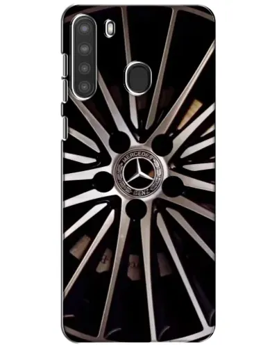 Чехол для Samsung Galaxy A21 (A215) с картинкой «Диск Mercedes»