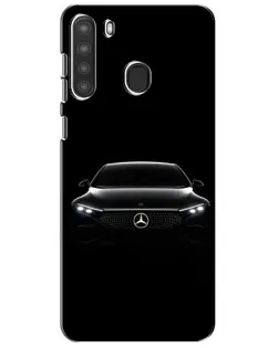 Чехол для Samsung Galaxy A21 (A215) с картинкой «Mercedes Vision — концепт»