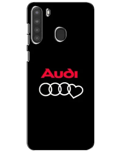 Чехол для Samsung Galaxy A21 (A215) с картинкой «Логотип Audi Heart» Чехол для Samsung Galaxy A21 (A215) с картинкой «Логотип Audi Heart»