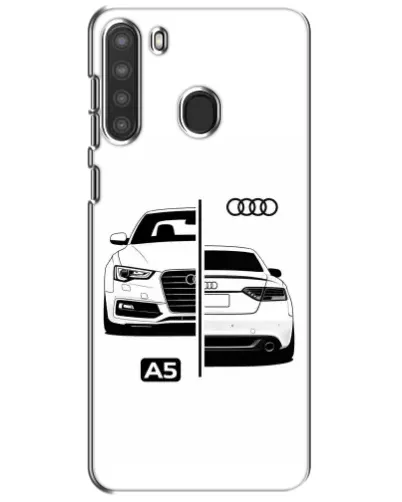 Чехол для Samsung Galaxy A21 (A215) с картинкой «Audi — контрастный дизайн» Чехол для Samsung Galaxy A21 (A215) с картинкой «Audi — контрастный дизайн»