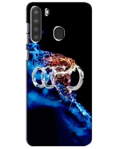 Чехол для Samsung Galaxy A21 (A215) с картинкой «Энергия лого Audi» Чехол для Samsung Galaxy A21 (A215) с картинкой «Энергия лого Audi»