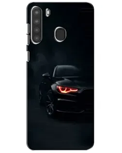 Чехол для Samsung Galaxy A21 (A215) с картинкой «Audi — хищный взгляд»
