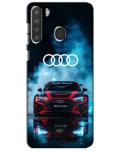 Чехол для Samsung Galaxy A21 (A215) с картинкой «Audi Sport — неон» Чехол для Samsung Galaxy A21 (A215) с картинкой «Audi Sport — неон»