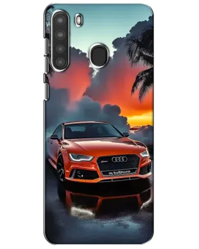 Чехол для Samsung Galaxy A21 (A215) с картинкой «Audi — закат» Чехол для Samsung Galaxy A21 (A215) с картинкой «Audi — закат»