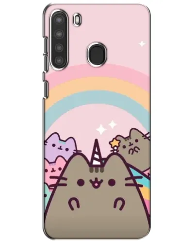 Чохол для Samsung Galaxy A21 (A215) з картинкою «Єдиноріг Pusheen» Чохол для Samsung Galaxy A21 (A215) з картинкою «Єдиноріг Pusheen»