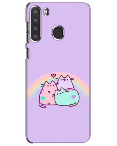 Чохол для Samsung Galaxy A21 (A215) з картинкою «Веселкові Пушини» Чохол для Samsung Galaxy A21 (A215) з картинкою «Веселкові Пушини»