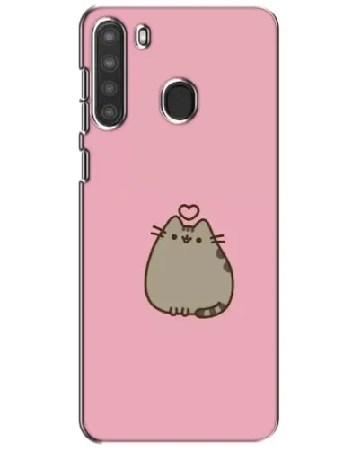 Чохол для Samsung Galaxy A21 (A215) з картинкою «Pusheen серце» Чохол для Samsung Galaxy A21 (A215) з картинкою «Pusheen серце»