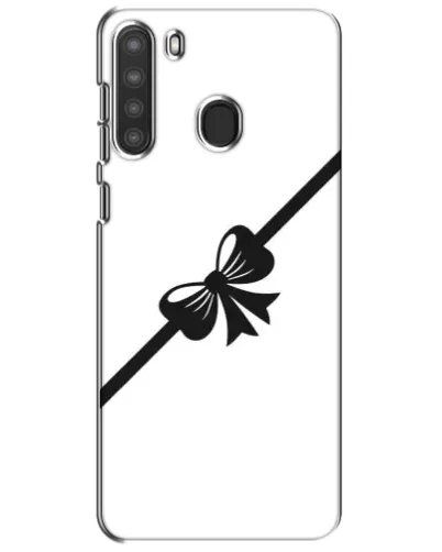 Чехол для Samsung Galaxy A21 (A215) с картинкой «Диагональный бант» Чехол для Samsung Galaxy A21 (A215) с картинкой «Диагональный бант»