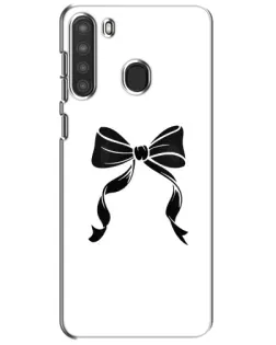 Чехол для Samsung Galaxy A21 (A215) с картинкой «Классический бант»
