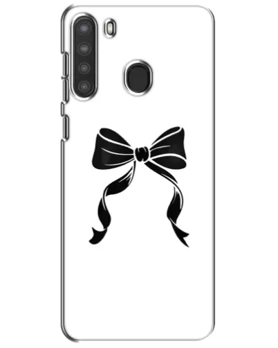 Чехол для Samsung Galaxy A21 (A215) с картинкой «Классический бант» Чехол для Samsung Galaxy A21 (A215) с картинкой «Классический бант»