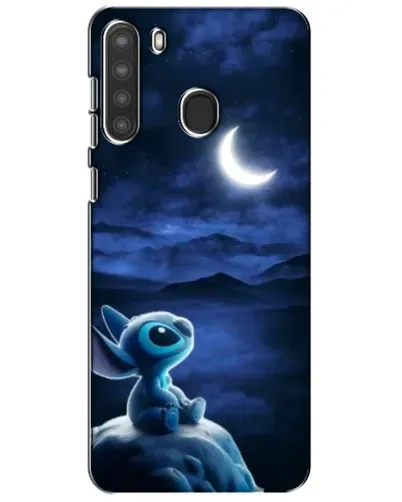 Чехол для Samsung Galaxy A21 (A215) с картинкой «Лунная ночь Стича» Чехол для Samsung Galaxy A21 (A215) с картинкой «Лунная ночь Стича»