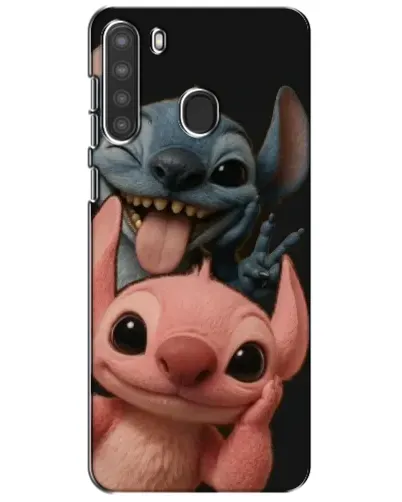 Чохол для Samsung Galaxy A21 (A215) з картинкою «Стіч та Ангел»