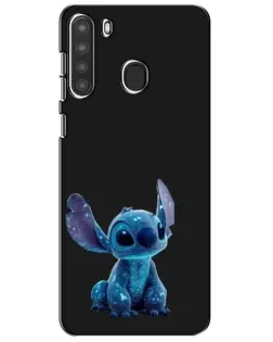 Чохол для Samsung Galaxy A21 (A215) з картинкою «Стіч на чорному»