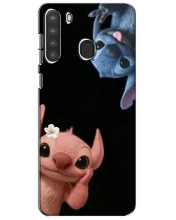 Чехол для Samsung Galaxy A21 (A215) с картинкой «Фиолетовый туман роз»