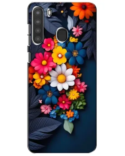 Чехол для Samsung Galaxy A21 (A215) с картинкой «Цветочная феерия» Чехол для Samsung Galaxy A21 (A215) с картинкой «Цветочная феерия»