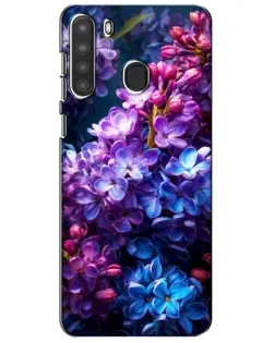 Чехол для Samsung Galaxy A21 (A215) с картинкой «Сиреневый цвет»