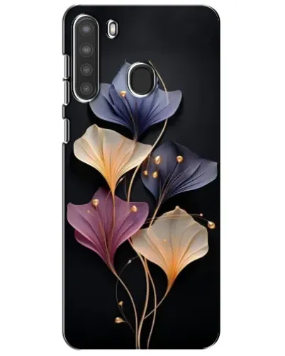 Чехол для Samsung Galaxy A21 (A215) с картинкой «Лиловые цветы грации» Чехол для Samsung Galaxy A21 (A215) с картинкой «Лиловые цветы грации»