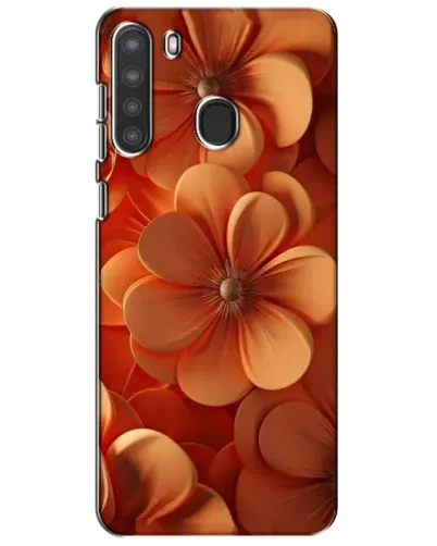Чехол для Samsung Galaxy A21 (A215) с картинкой «Оранжевый макро цветок» Чехол для Samsung Galaxy A21 (A215) с картинкой «Оранжевый макро цветок»