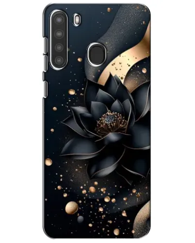 Чехол для Samsung Galaxy A21 (A215) с картинкой «Черный лотос» Чехол для Samsung Galaxy A21 (A215) с картинкой «Черный лотос»