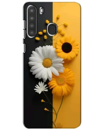 Чехол для Samsung Galaxy A21 (A215) с картинкой «Подсолнух и ромашка» Чехол для Samsung Galaxy A21 (A215) с картинкой «Подсолнух и ромашка»