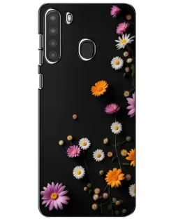 Чехол для Samsung Galaxy A21 (A215) с картинкой «Цветочная композиция»