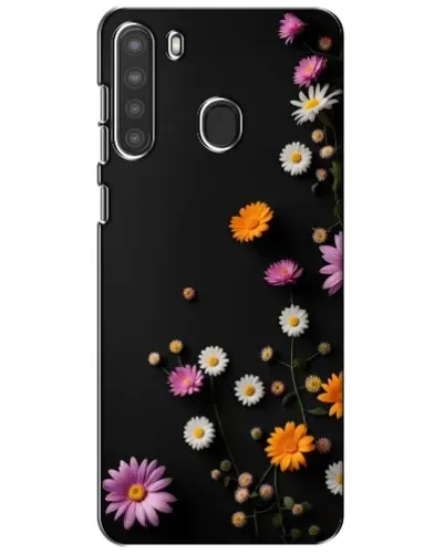 Чехол для Samsung Galaxy A21 (A215) с картинкой «Цветочная композиция»