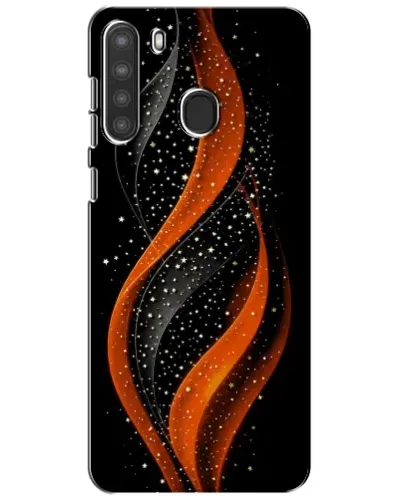 Чехол для Samsung Galaxy A21 (A215) с картинкой «Огненная звездная волна» Чехол для Samsung Galaxy A21 (A215) с картинкой «Огненная звездная волна»