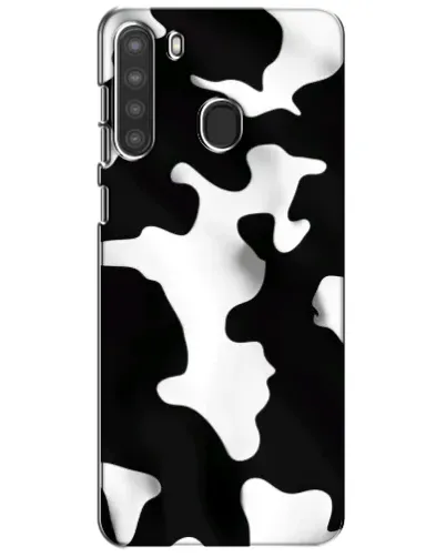 Чехол для Samsung Galaxy A21 (A215) с картинкой «Черно-белое пятно» Чехол для Samsung Galaxy A21 (A215) с картинкой «Черно-белое пятно»