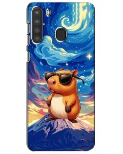 Чехол для Samsung Galaxy A21 (A215) с картинкой «Капибара Ван Гога» Чехол для Samsung Galaxy A21 (A215) с картинкой «Капибара Ван Гога»