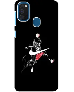 Чехол для Samsung Galaxy A21s с картинкой «Jordan Jumpman»