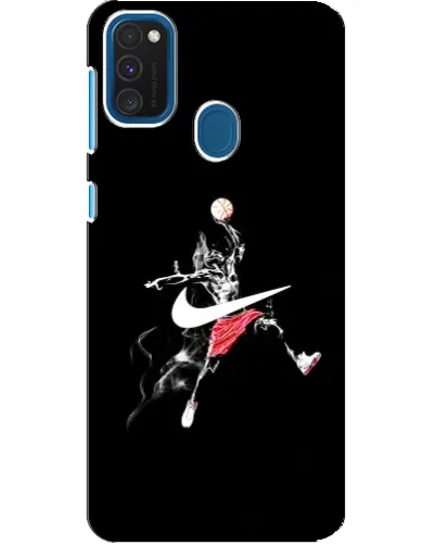 Чехол для Samsung Galaxy A21s с картинкой «Jordan Jumpman»