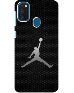 Чехол для Samsung Galaxy A21s с картинкой «Jordan Dark Carbon»
