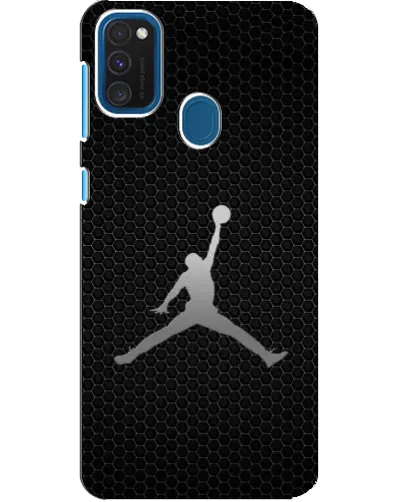 Чехол для Samsung Galaxy A21s с картинкой «Jordan Dark Carbon»