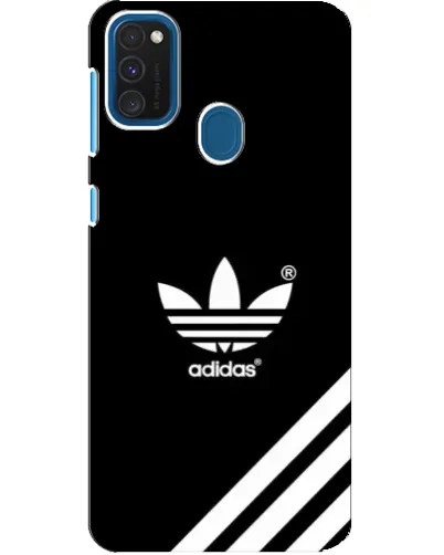 Чехол для Samsung Galaxy A21s с картинкой «Adidas с диагональными полосами»