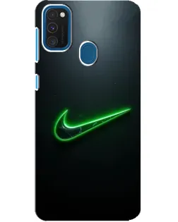 Чехол для Samsung Galaxy A21s с картинкой «Неоновый контур Nike» Чехол для Samsung Galaxy A21s с картинкой «Неоновый контур Nike»