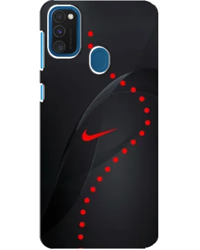 Чехол для Samsung Galaxy A21s с картинкой «Абстрактный дизайн Nike»