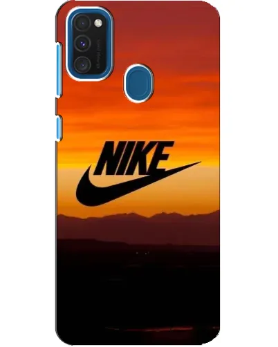 Чехол для Samsung Galaxy A21s с картинкой «Nike — вечерний горизонт»